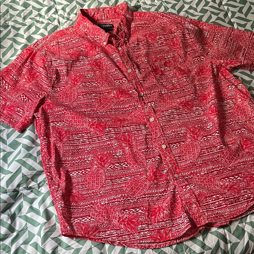 Trunks Surf & Swim Co Pineapple Shirt Size XXL